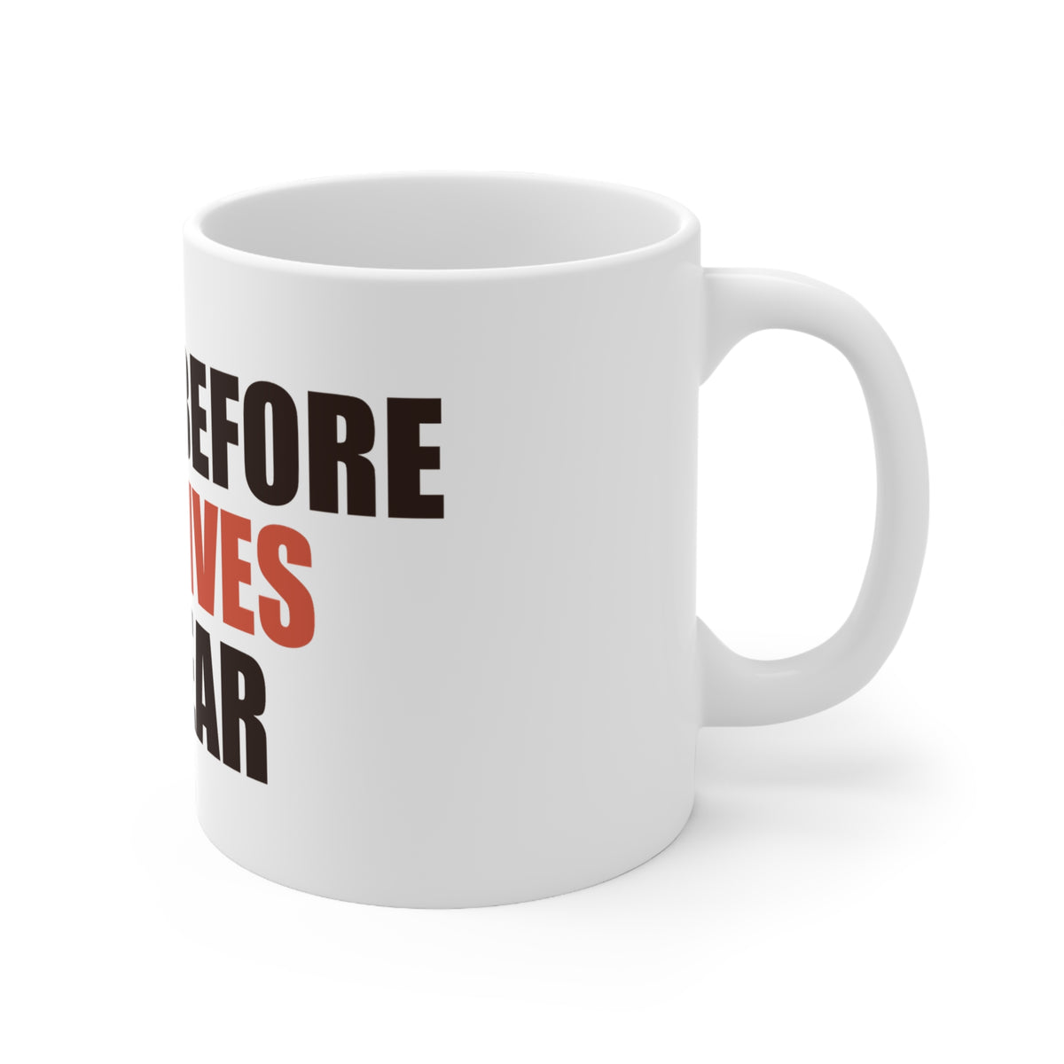 Coffee Before Relatives Appear Mug | Holiday Humor Gift