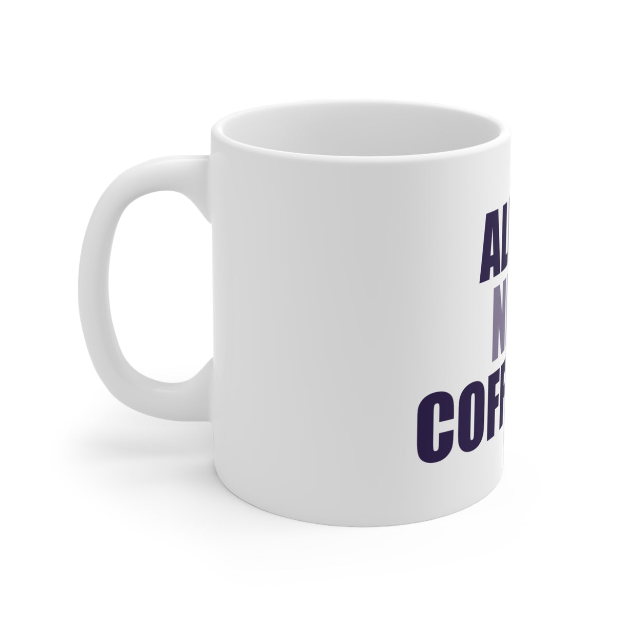 Aliens Need Coffee Too Mug | Funny Space Creature Gift