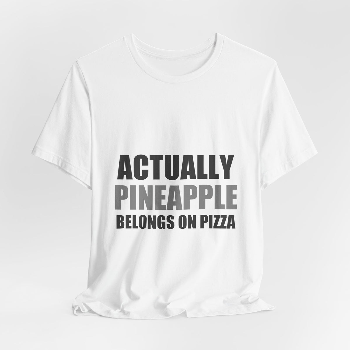 Pineapple Pizza Defender Tee | Funny Graphic T-Shirt