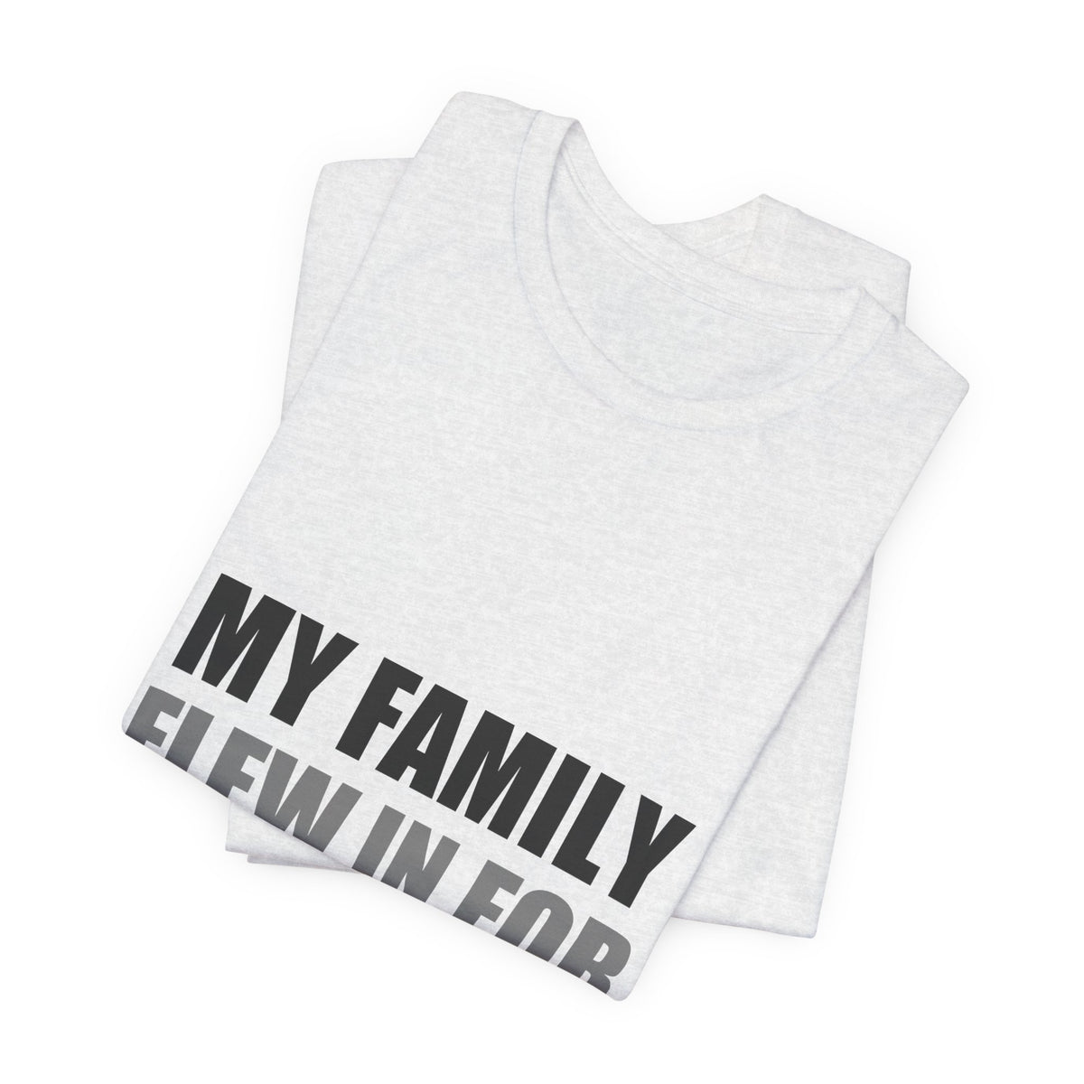 My Family Flew In For The Holidays | Alien Tee | Funny Space Gift