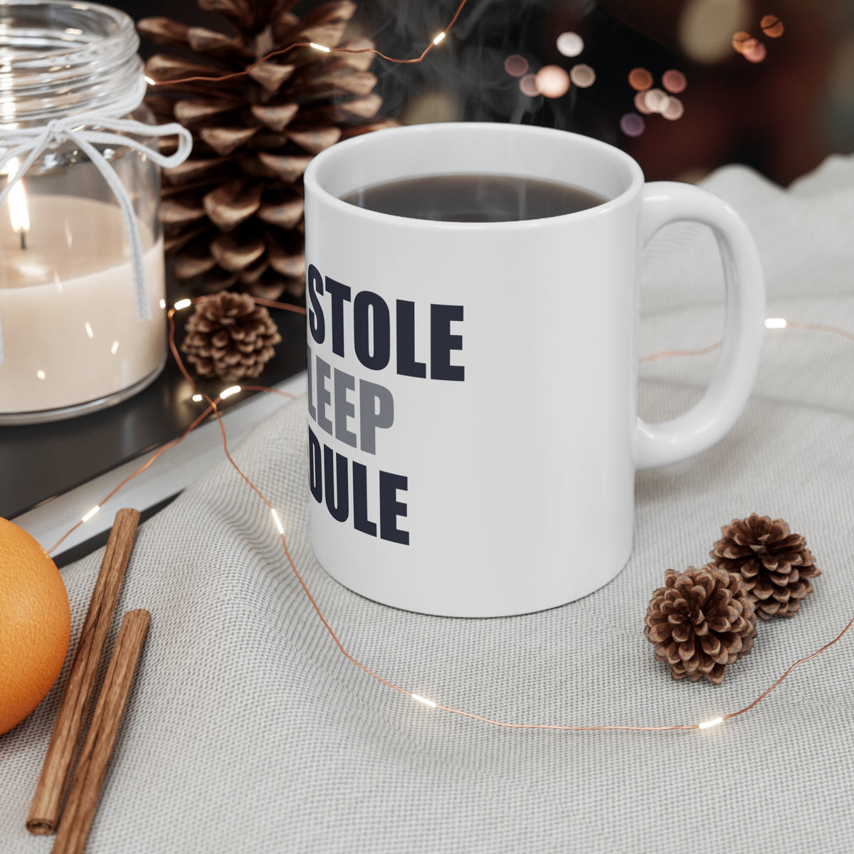 Funny Coffee Mug - Aliens Stole My Sleep Schedule Gift