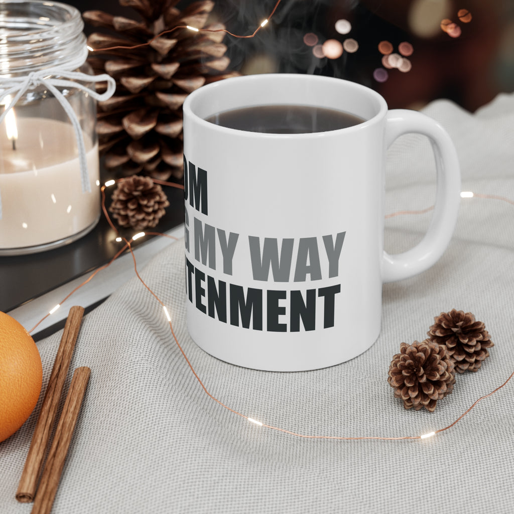 Funny Coffee Mug - Doom Scrolling Enlightenment Gift