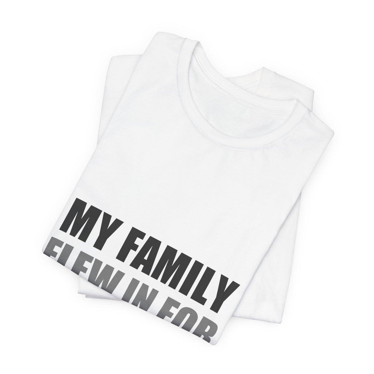My Family Flew In For The Holidays | Alien Tee | Funny Space Gift