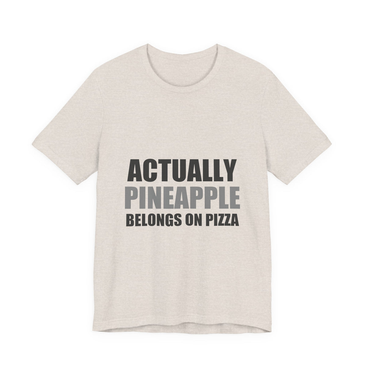 Pineapple Pizza Defender Tee | Funny Graphic T-Shirt