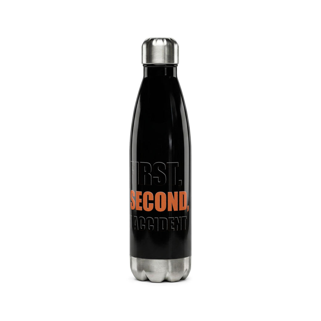 Coffee First Adulting Second Water Bottle | Funny Holiday Gift