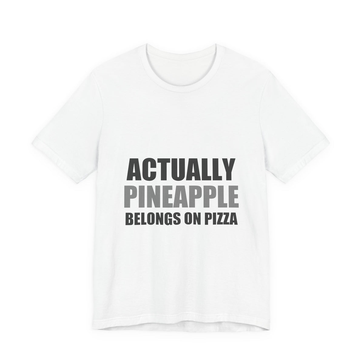 Pineapple Pizza Defender Tee | Funny Graphic T-Shirt