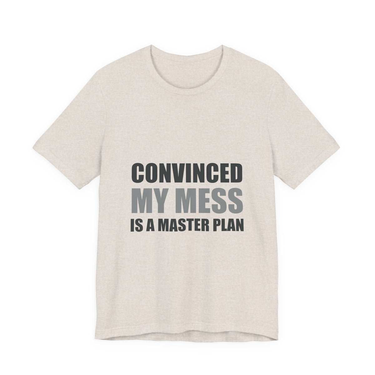 Convinced My Mess Is A Master Plan Tee | Hopeful Denial