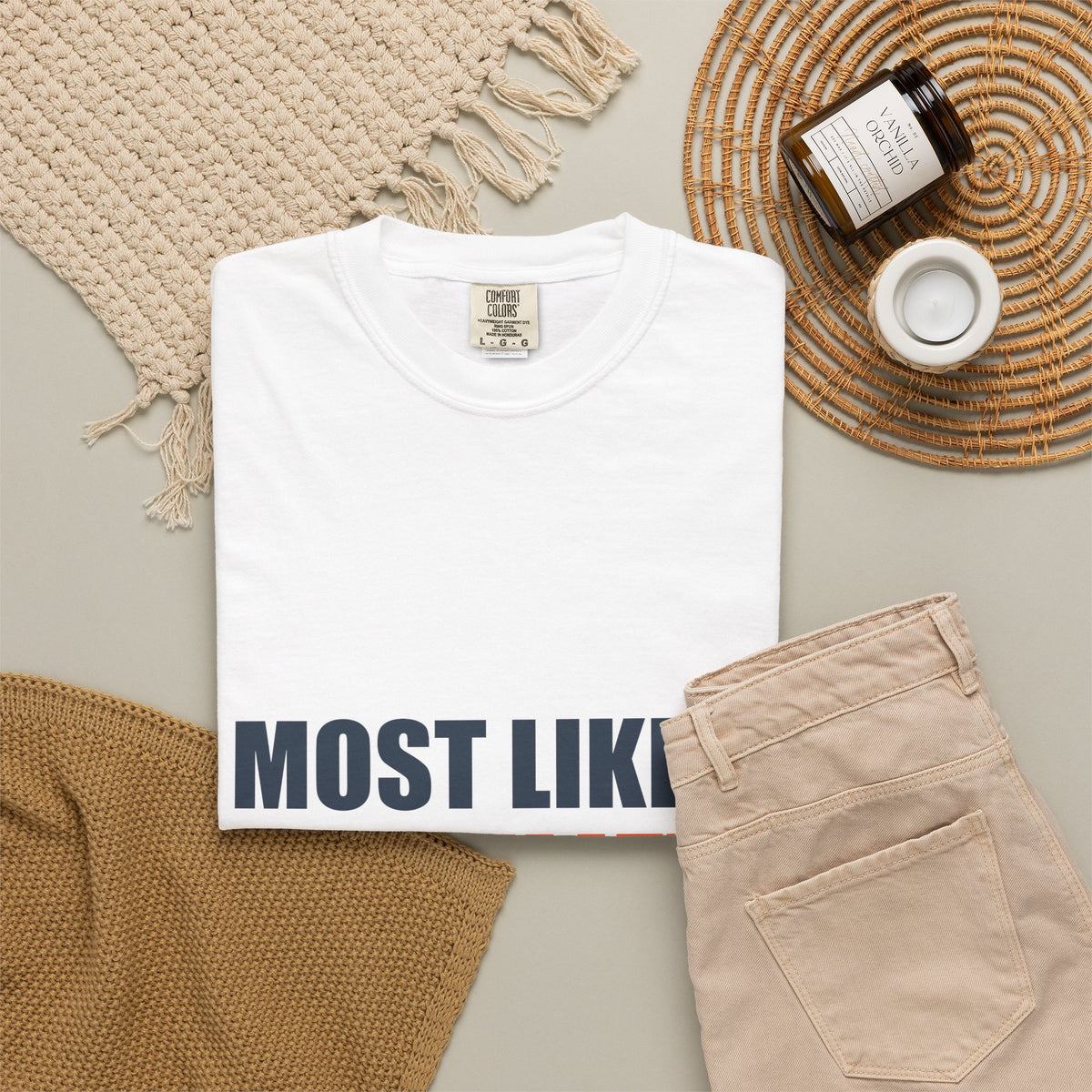 Most Likely To Believe Their Own Hype Comfort Tee | Holiday Family Matching Shirt