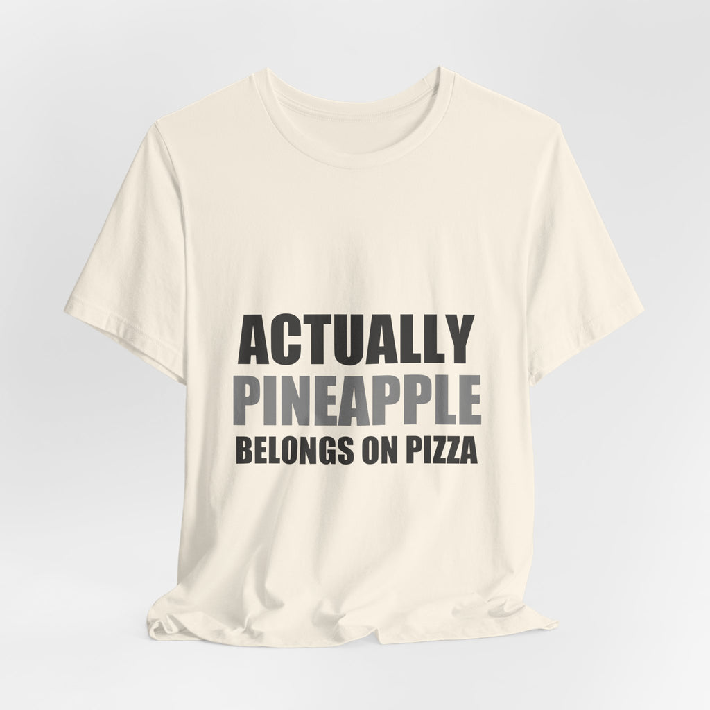 Pineapple Pizza Defender Tee | Funny Graphic T-Shirt