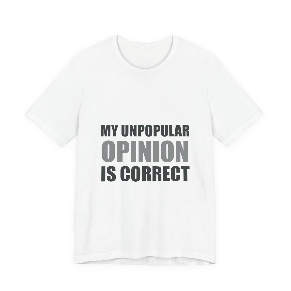 My Unpopular Opinion Is Correct | Funny Debate Tee