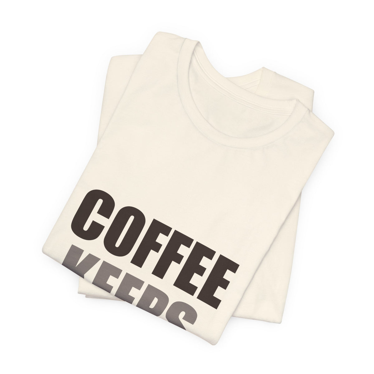 Funny Coffee Tee | Coffee Keeps Me Vertical Shirt