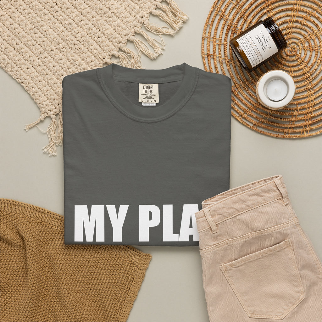 My Plan Is Just Hopeful Fiction Comfort Tee | Delusional Optimism Humor