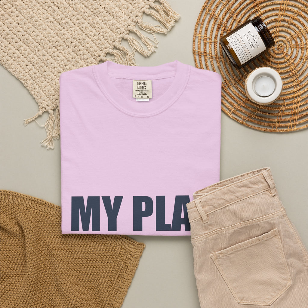 My Plan Is Just Hopeful Fiction Comfort Tee | Delusional Optimism Humor