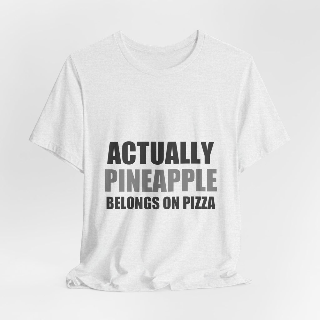 Pineapple Pizza Defender Tee | Funny Graphic T-Shirt