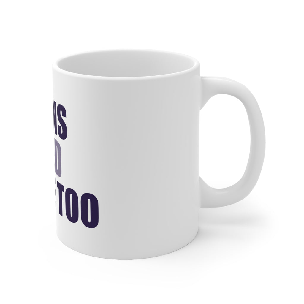 Aliens Need Coffee Too Mug | Funny Space Creature Gift