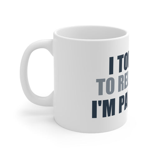 Accountability Humor Mug - Hypocrite Coffee Cup Gift