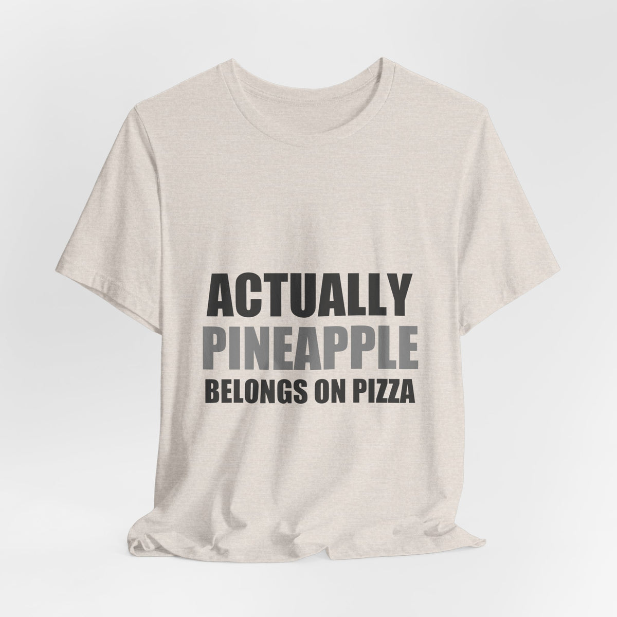 Pineapple Pizza Defender Tee | Funny Graphic T-Shirt