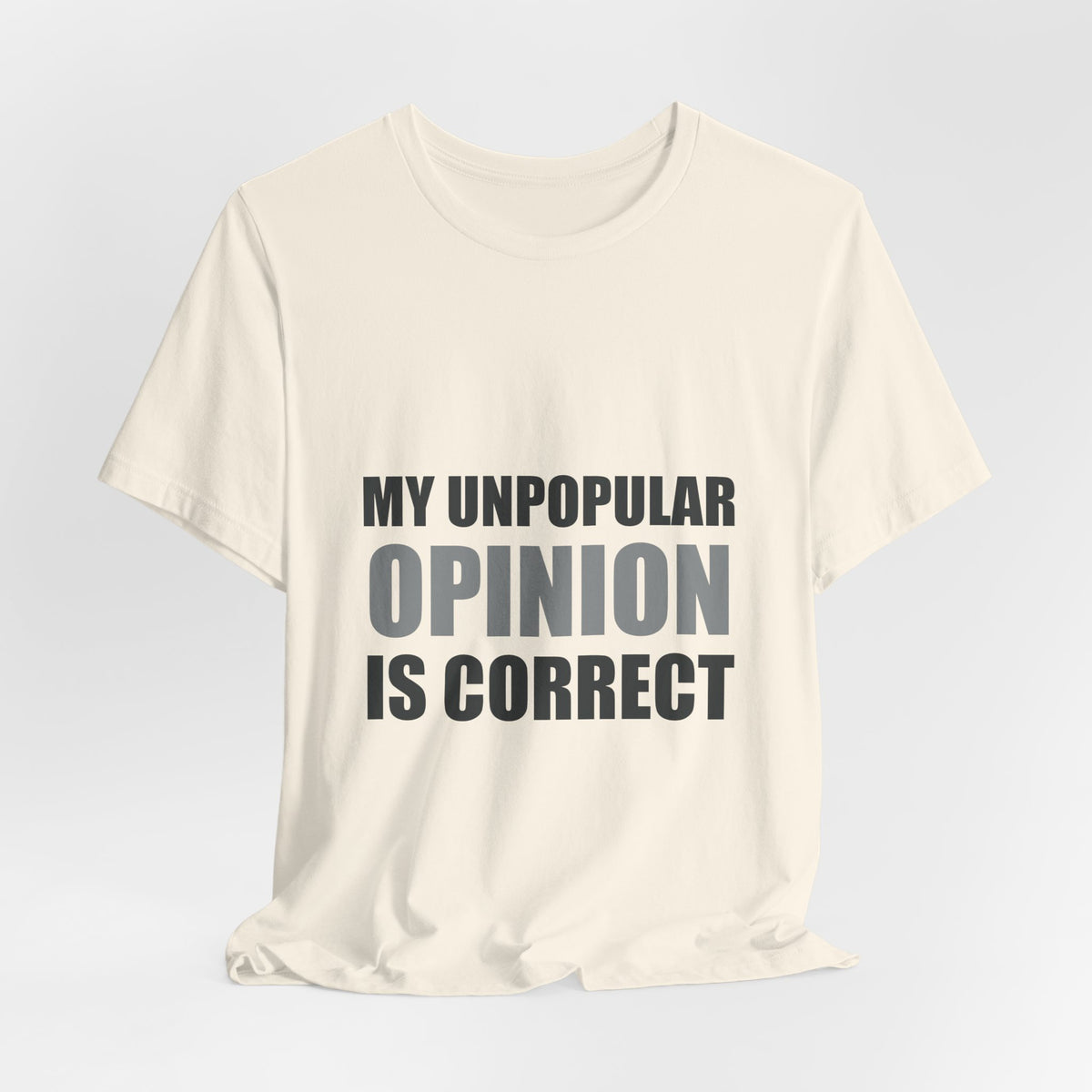 My Unpopular Opinion Is Correct | Funny Debate Tee
