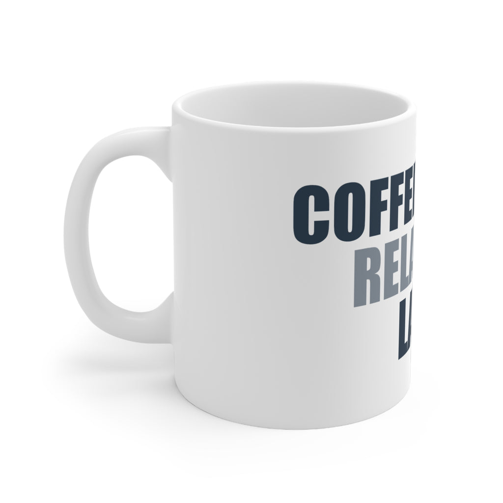 Coffee Before Relatives Land Mug | Funny Holiday Gift
