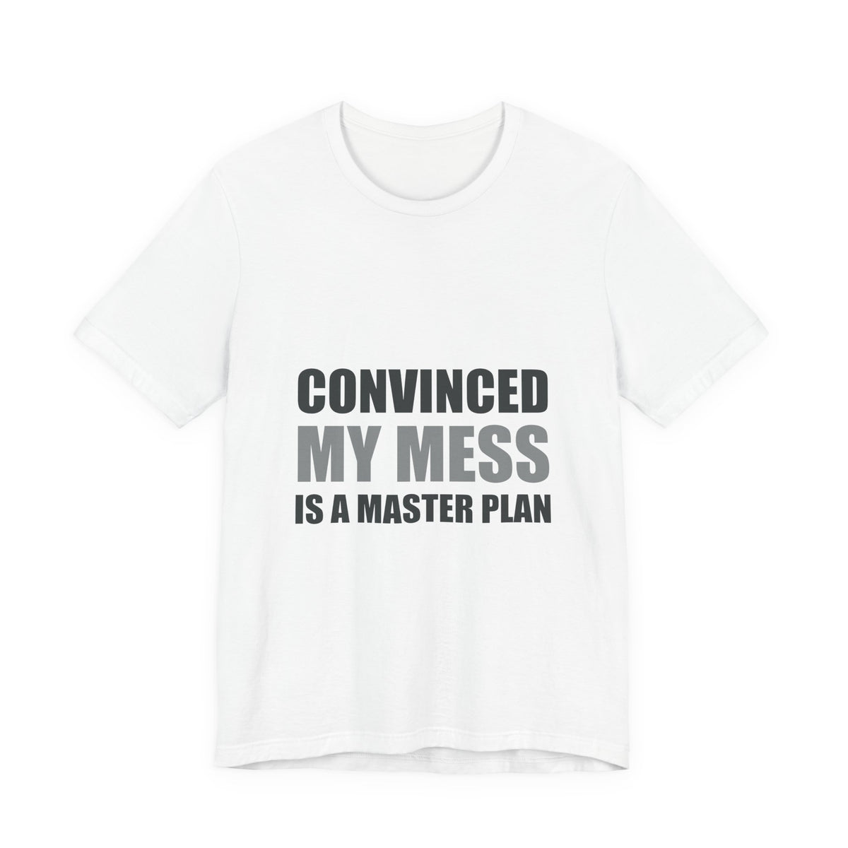 Convinced My Mess Is A Master Plan Tee | Hopeful Denial