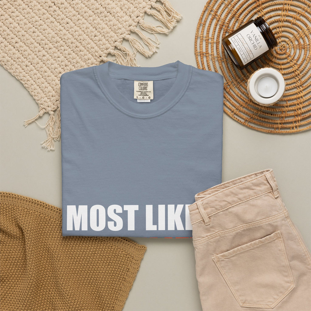 Most Likely To Believe Their Own Hype Comfort Tee | Holiday Family Matching Shirt