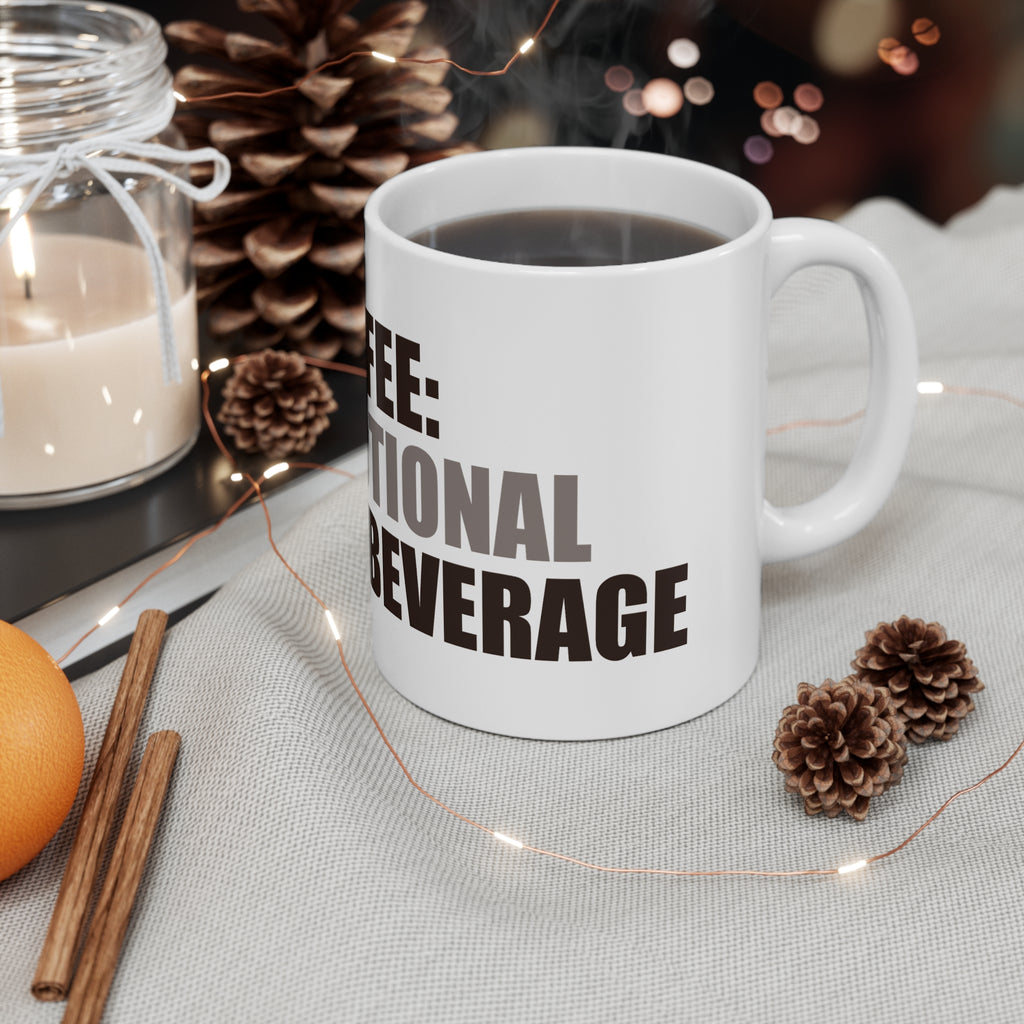 Coffee Emotional Support Beverage Mug | Funny Office Gift