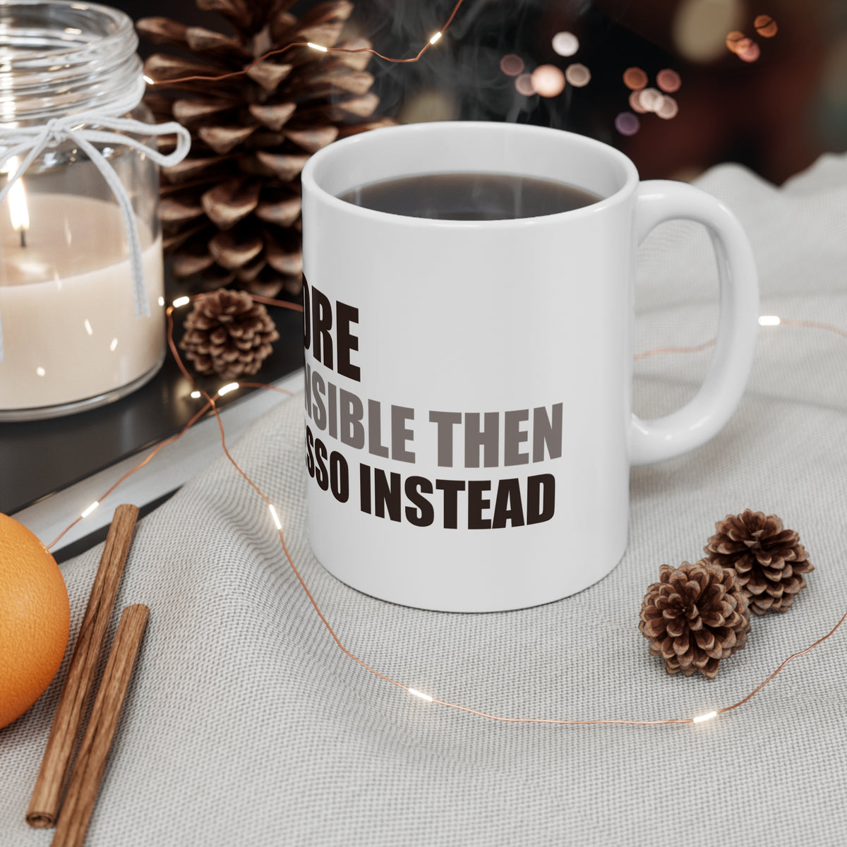 Swore I'd Be Responsible Mug | Hypocrisy Coffee Humor