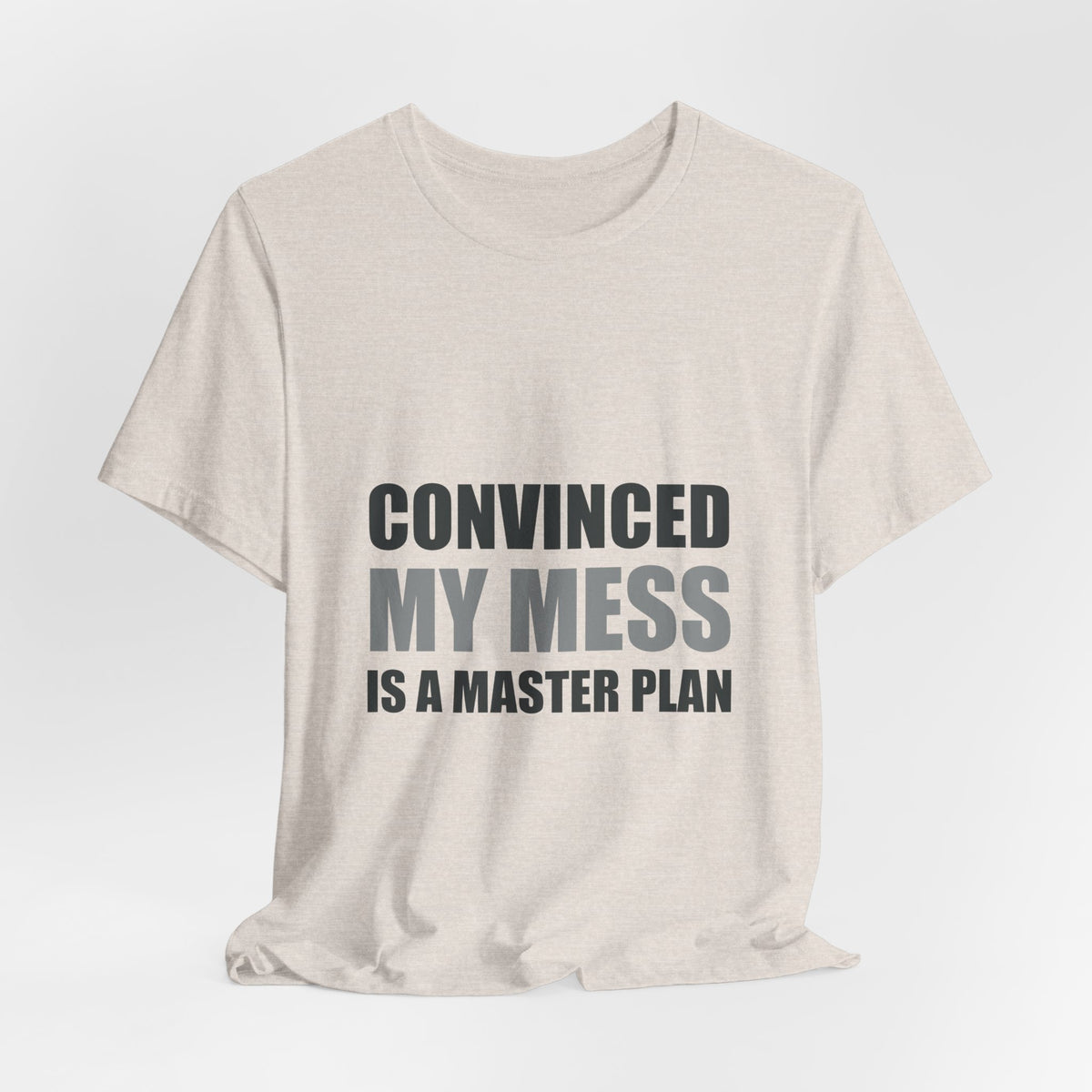 Convinced My Mess Is A Master Plan Tee | Hopeful Denial