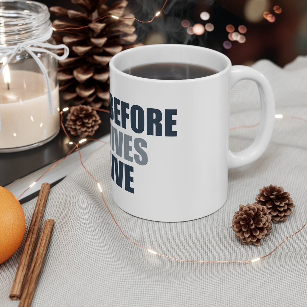 Coffee Before Relatives Arrive Mug | Funny Holiday Gift
