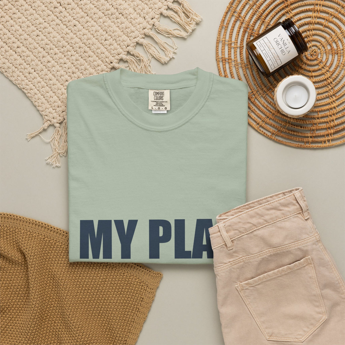 My Plan Is Just Hopeful Fiction Comfort Tee | Delusional Optimism Humor