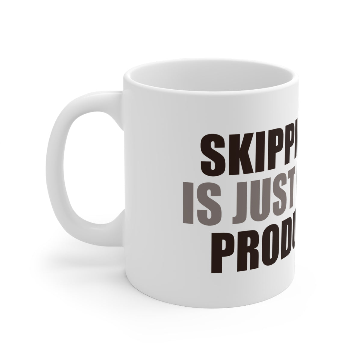 Skipping Sleep Productivity Mug | Funny Coffee Mug | Work Humor Gift