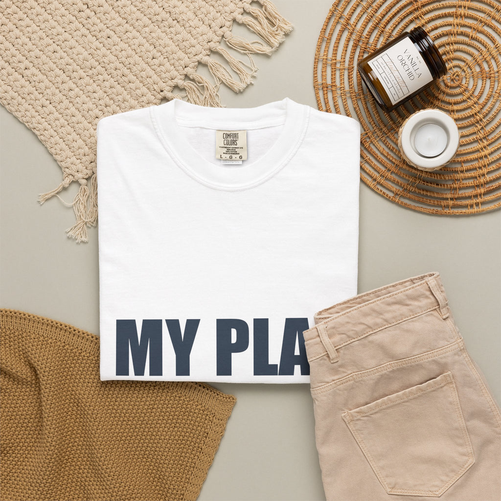 My Plan Is Just Hopeful Fiction Comfort Tee | Delusional Optimism Humor