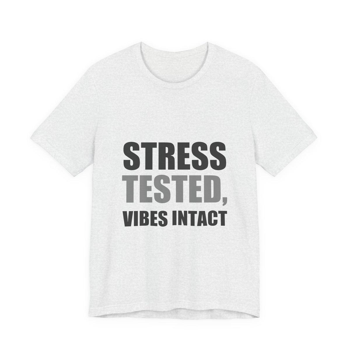 Stress Tested Vibes Intact | Funny Sarcasm Tee | Gift