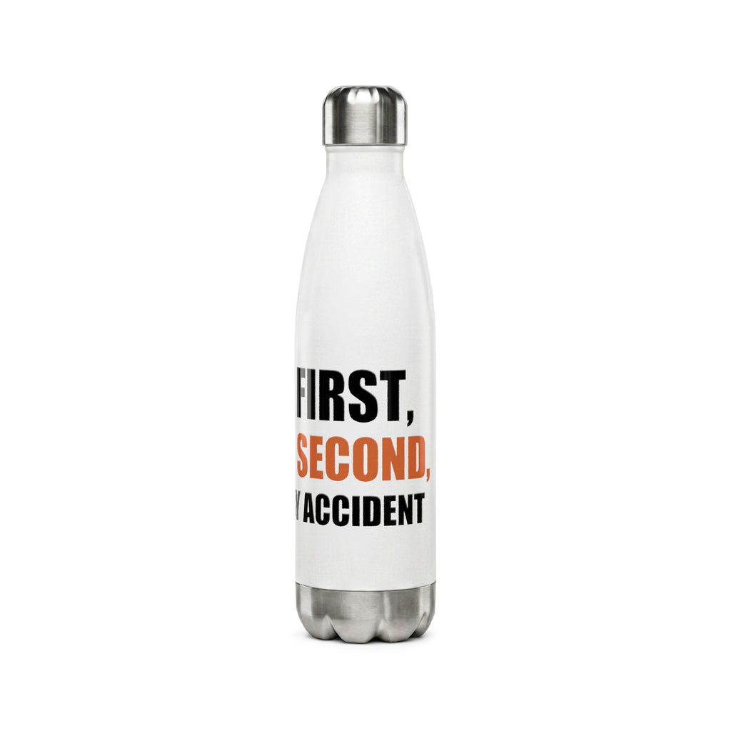 Coffee First Adulting Second Water Bottle | Funny Holiday Gift