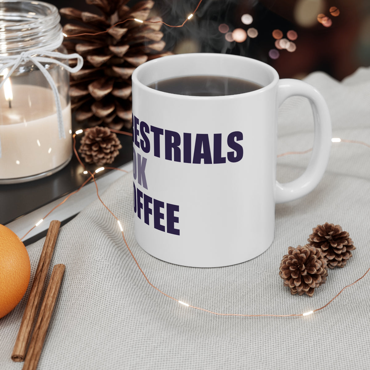 Extraterrestrials Took My Coffee Mug | Alien Humor Gift