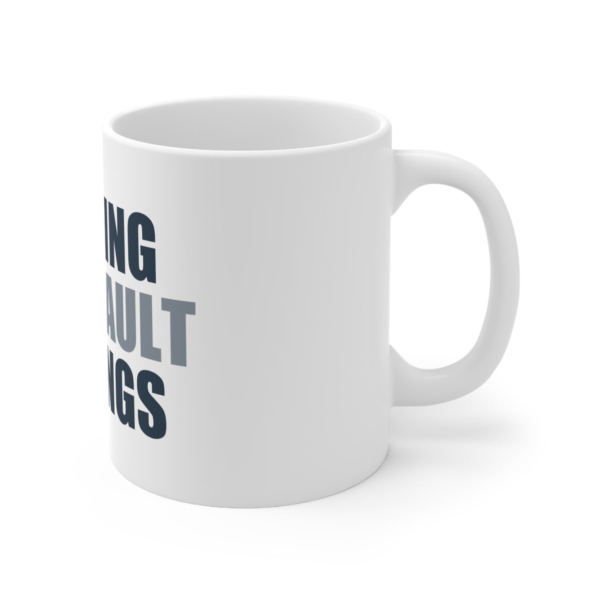 Funny Coffee Mug Running on Default Settings | Sarcastic Gift