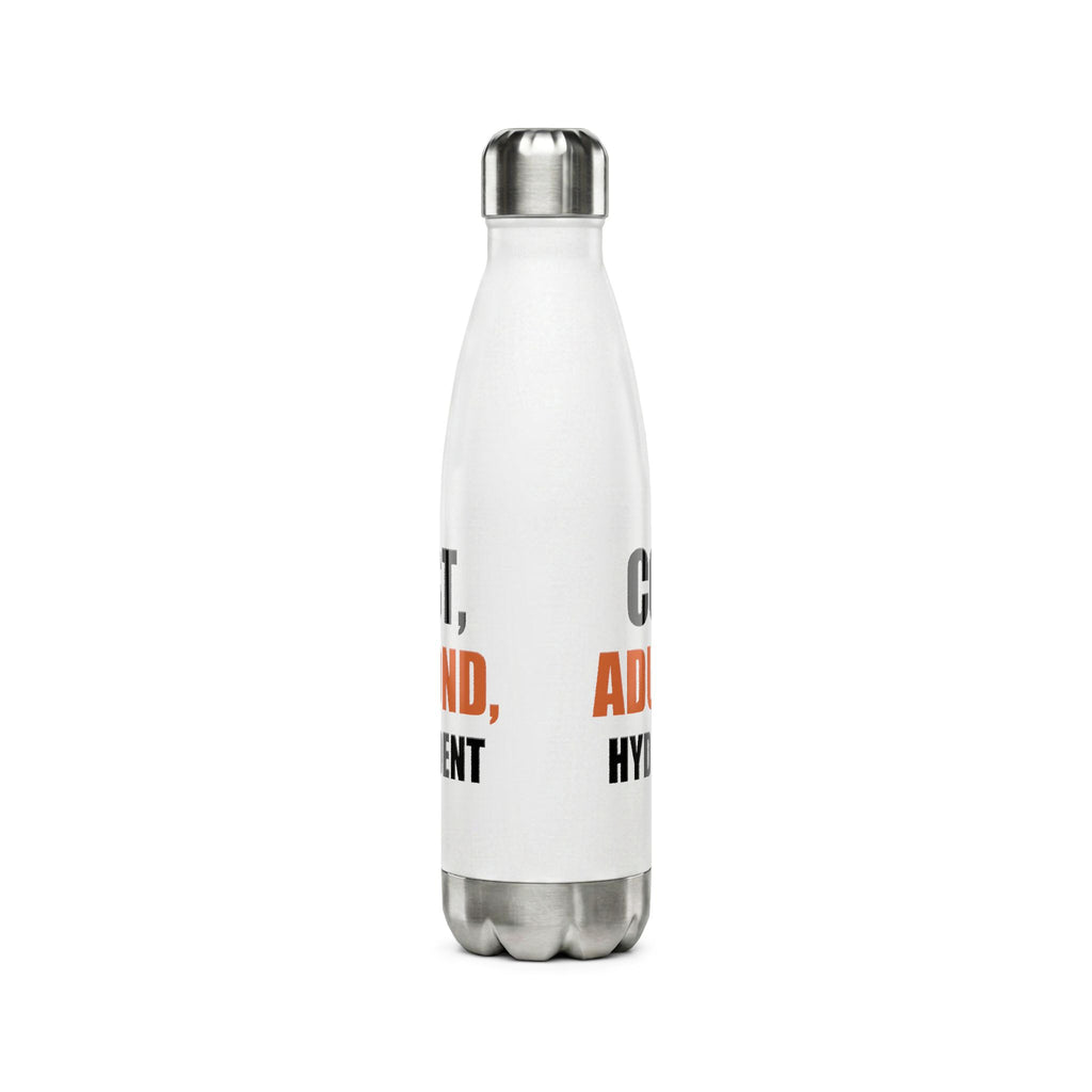 Coffee First Adulting Second Water Bottle | Funny Holiday Gift