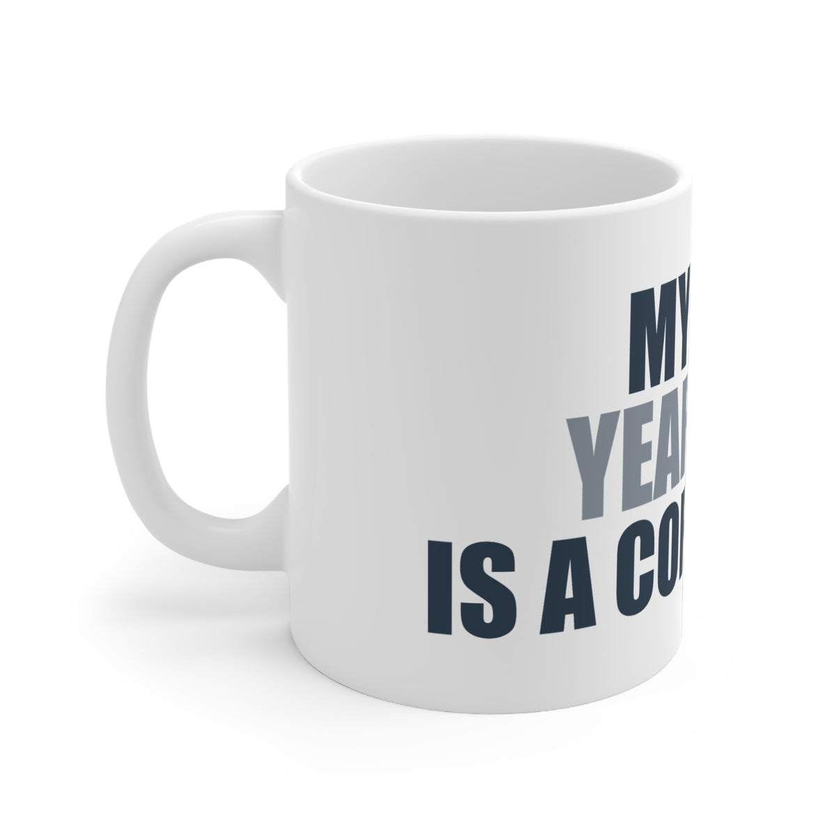My Five Year Plan Is A Coffee Myth Mug | Delusional Optimism