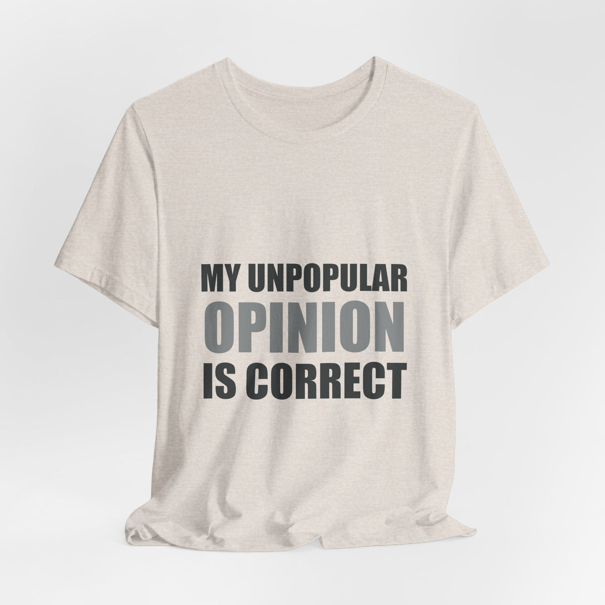 My Unpopular Opinion Is Correct | Funny Debate Tee