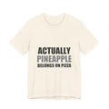 Pineapple Pizza Defender Tee | Funny Graphic T-Shirt
