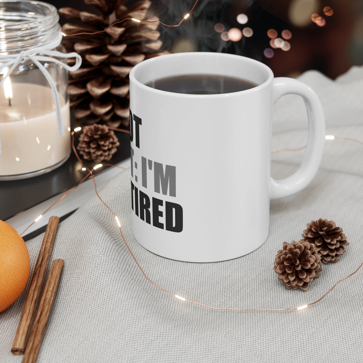 Plot Twist I'm Still Tired Mug | Funny Coffee Mug